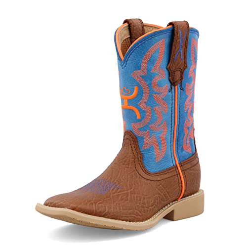 Twisted X Kid's Hooey Boot, New Wide Square Toe