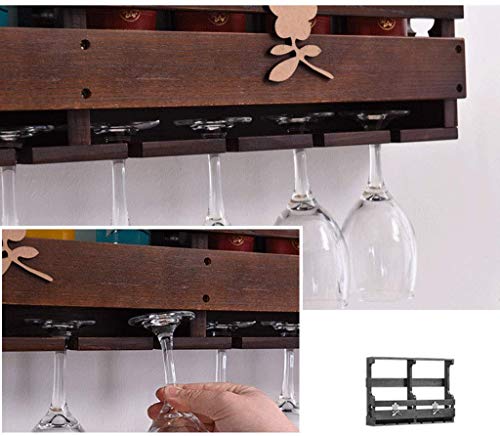Soporte para 4/6/8 botellas de vino de madera miniatura 4
