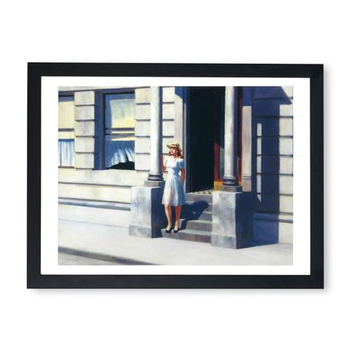 Affiche encadrée Hopper Summertime Spiffing Prints édition prestige medium