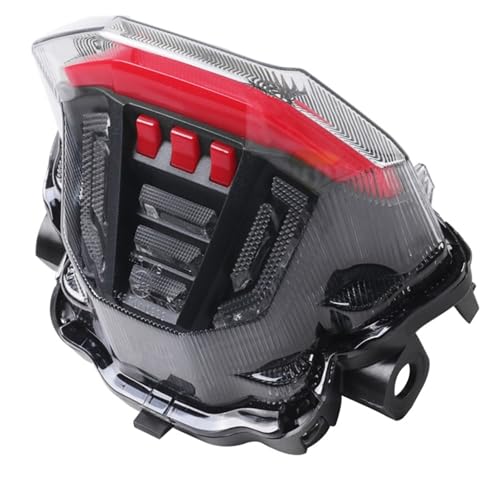 Feu arrière LED pour motos YAMT MT07 2025 clignotant intégré feu stop