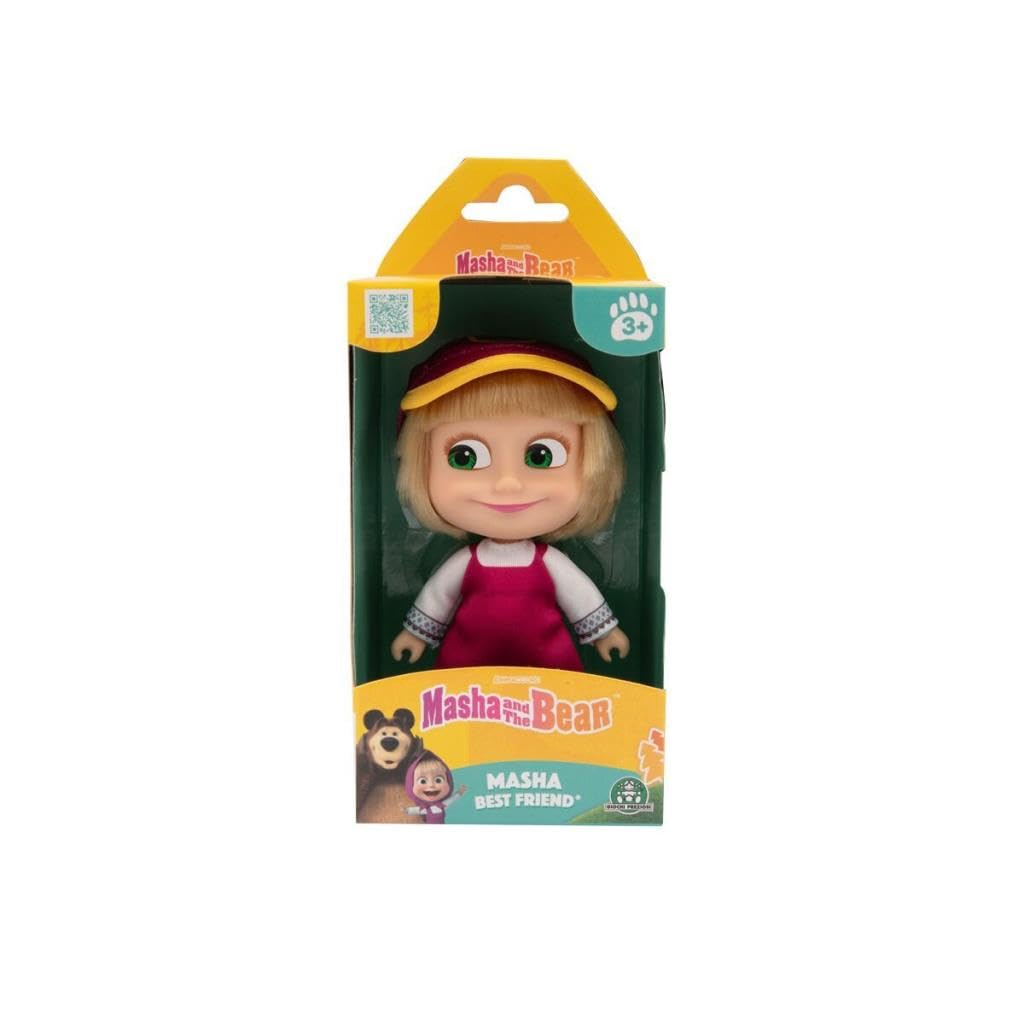 Bambola Masha Pittrice 12 Cm - Giochi Preziosi - Masha E Orso Ufficiale