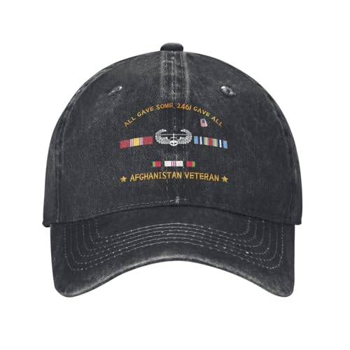Casquette De Baseball Escadre d'assaut Afghanistan Chapeau De Golf Réglable Mode Casquette Visière, pour Sport, Cyclisme, Hommes, 55-59cm