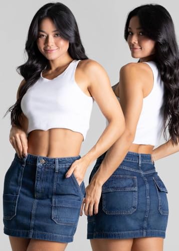 Mini Saia Jeans Sawary - 276097 - IND. 34