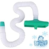 Jewel Cooler for Man, Car Air Condition Vent Extensions, Cooler for Men Balls in Car, Air Vent Extender Hose Directs Cool or Warm Air Easy to Use in Car (Lengthen White)