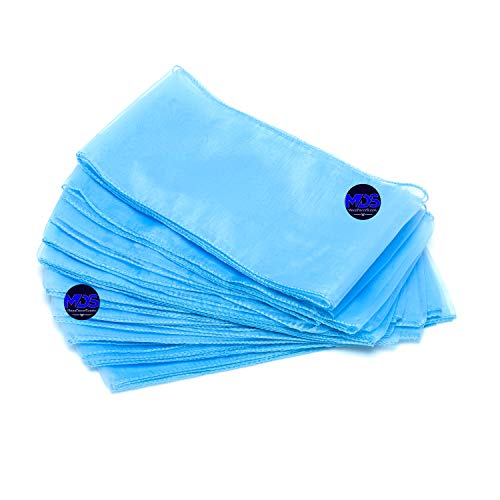 Mds Pack Of 50 Organza Chair Sash Bow Sashes For Wedding And Events Supplies Party Decoration Chair Cover Sash -Baby Blue #TOP5