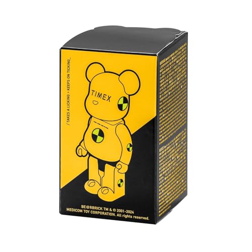 [TIMEX(タイメックス)] タイメックス BE@RBRICK TIMEX ベアブリック 170周年 TXBR100-YL イエロー プラスチック製 [並行輸入品] 商品画像9