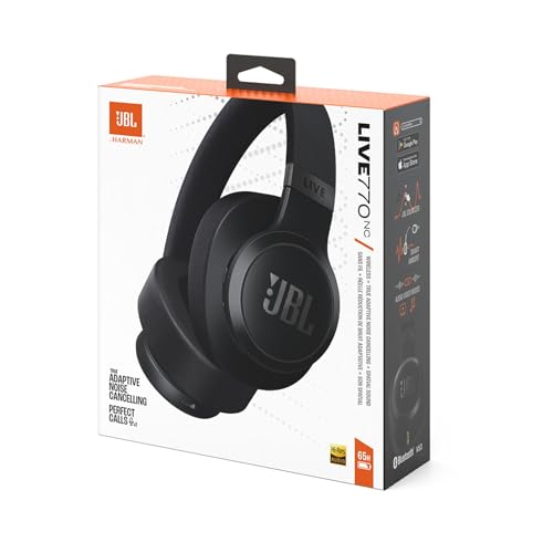 Jbl Live 770NC Cuffie Wireless, Nero - 9