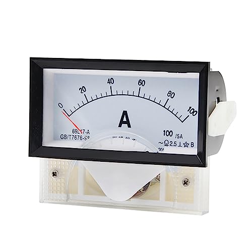 Ampèremètre analogique courant continu 85C17 indicateur de courant DC 75A à aiguille
