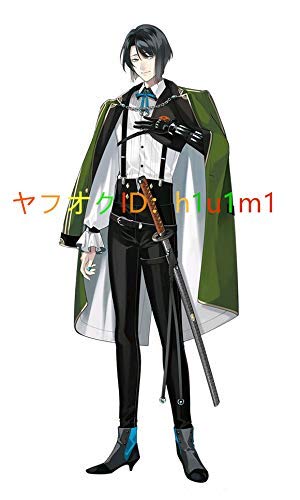 Amazon.co.jp: 刀剣乱舞 松井江 ☆コスプレ衣装 全セット 靴 ウィッグ