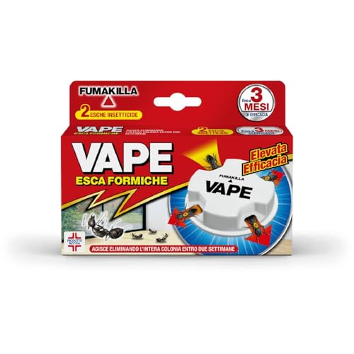 Vape Ameisenköder 2 x 2g, Ameisenfallen, Ameisenvernichter-Gel mit Wirkstoff Ideal zum Beseitigen von schwarzen Ameisen und Ameisennestern