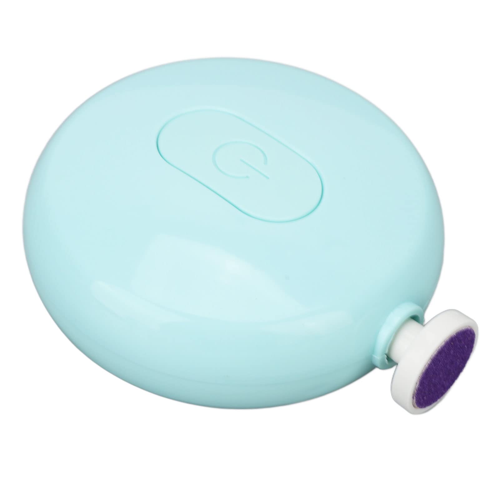 Baby Nail File, Portable Round Electric Nail Trimmer Mellow Professional for Home Travel (Blue)-picture-10