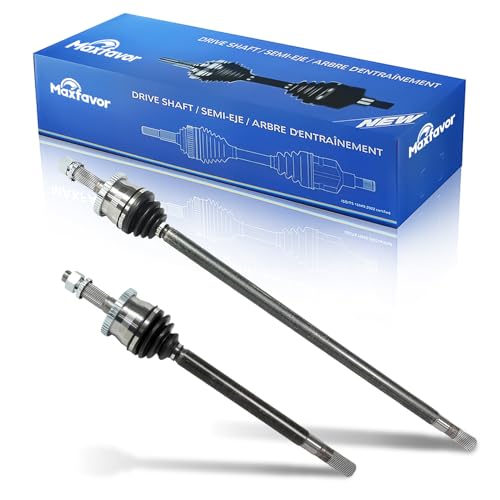 4WD CV Axle fit for 1999 2000 2001 2002 2003 2004 Jeep Grand Cherokee, Laredo Limited Overland Sport 4.0L 4.7L, CV Axle Shaft Assembly Front Left Right (Passenger Driver) Side