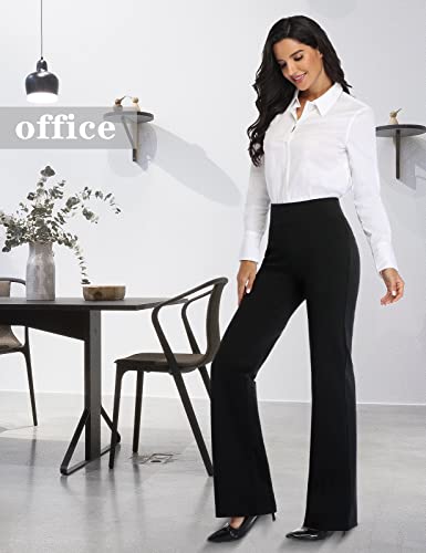 Tapata Women Dress Pants 28"/30"/32"/34" High Waist Stretchy Bootcut Pants Tall, Petite, Regular for Office Business Casual2