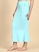 TRENDMALLS Spandex Saree Shapewear Petticoat for Women, Cotton Blended, Skirts for Women, Shape wear Dress Light Aqua