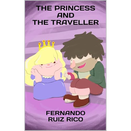 The princess and the traveller Audiolibro Por Fernando Ruiz Rico arte de portada