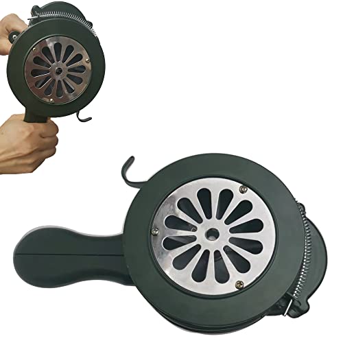 Handkurbel Luftangriffssirene 110dB - Manuelle Notsirene Für Alarm & Sicherheit