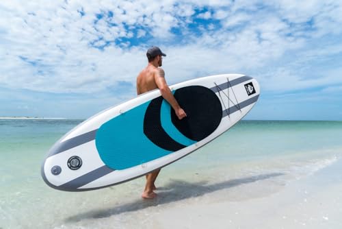Image of Roc Inflatable Stand Up Paddle Board with Premium SUP Paddle Board Accessories, Wide Stable Design, Non-Slip Comfort Deck for Youth & Adults
