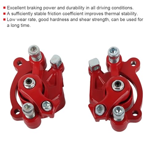Front Rear Disc Brake Caliper Pads Fit For Mini Moto Kid ATV Quad