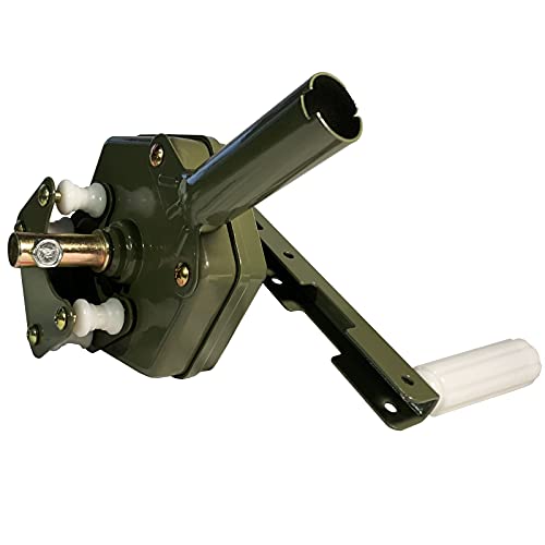 UYGALAXY Greenhouse Sidewall Manual Film Roll up Hand Crank Winch for Greenhouse Ventilation Agricultural