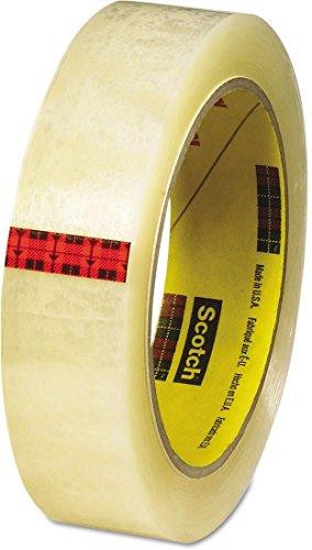3M Scotch 600 Acrylic Premium Transparent Film Adhesive Tape, 2.3 mil Thick, 72 yds Length x 1