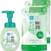 Amazon | 肌ラボ 極潤 ハトムギ泡洗顔(つめかえ用140ml) | 肌