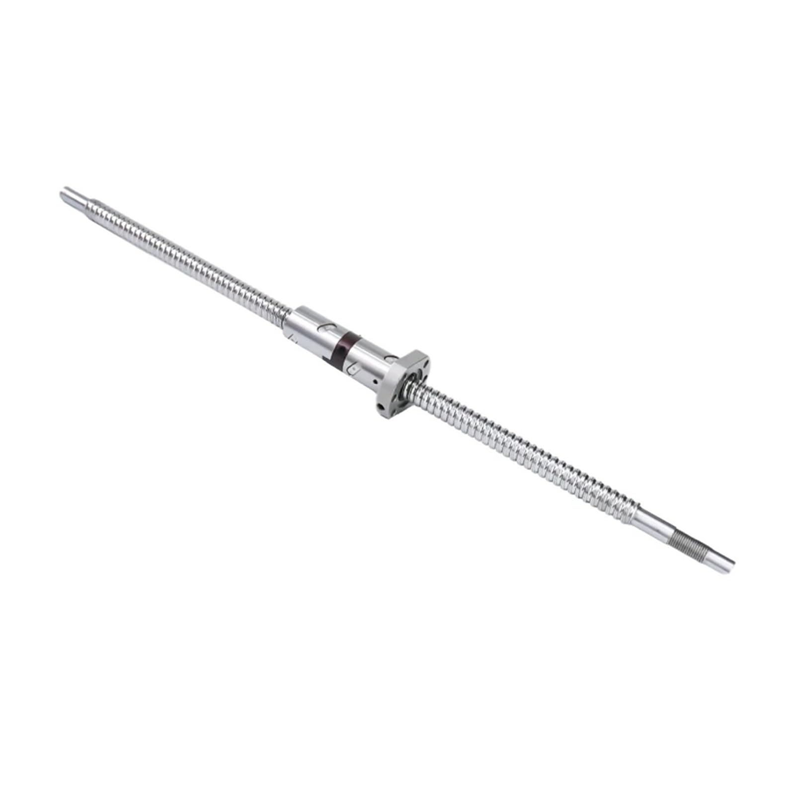 Zestaw śrub kulowych C5 High Precision 2005, obrobiona maszynowo śruba pociągowa z podwójną nakrętką kulkową(850mm)