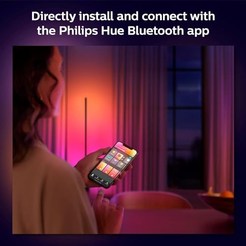 Philips Hue Indoor 3-Foot Smart LED Light Strip Extension - Flowing Multicolor Effect - Requires Base Kit - 1 Pack - Control with Hue App - Works with Alexa, Google Assistant and Apple HomeKit - image 8