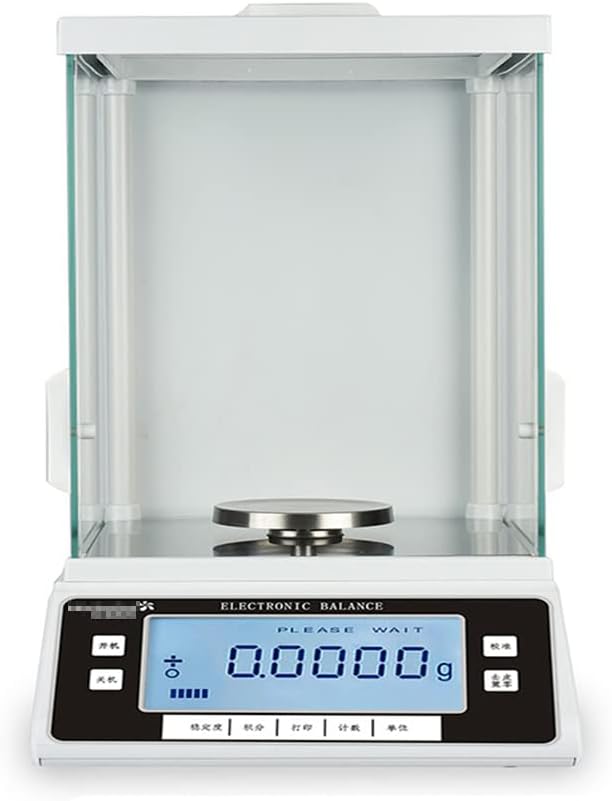 Analytical Balance High Precision 0.0001g,0.1mg Accuracy Digital Electronic Lab Scale with Calibration,200gx0.0001g