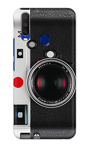 Image of Printed Hard Back Cover Case for Vivo Y15 | Vivo Y17 | Vivo Y11 | Vivo U10 | Vivo Y12 | Vivo Y12i Back Cover (Vintage Camera) -702