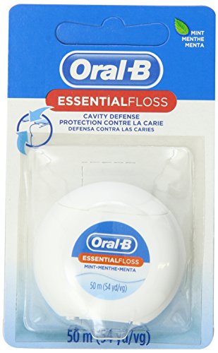 Oral-B Essential Floss, Mint Waxed, 54 Yards
