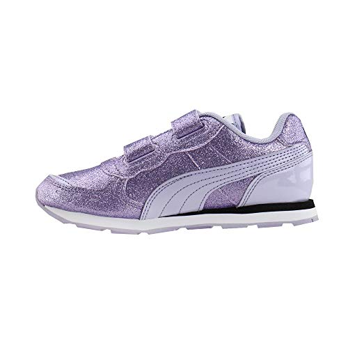 Image of PUMA unisex-child R78 Sneaker, White-Grey Violet, 10.5 M US