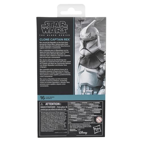 Star Wars : Ahsoka Series Figurine Clone Captain Rex 15 cm - vue 7