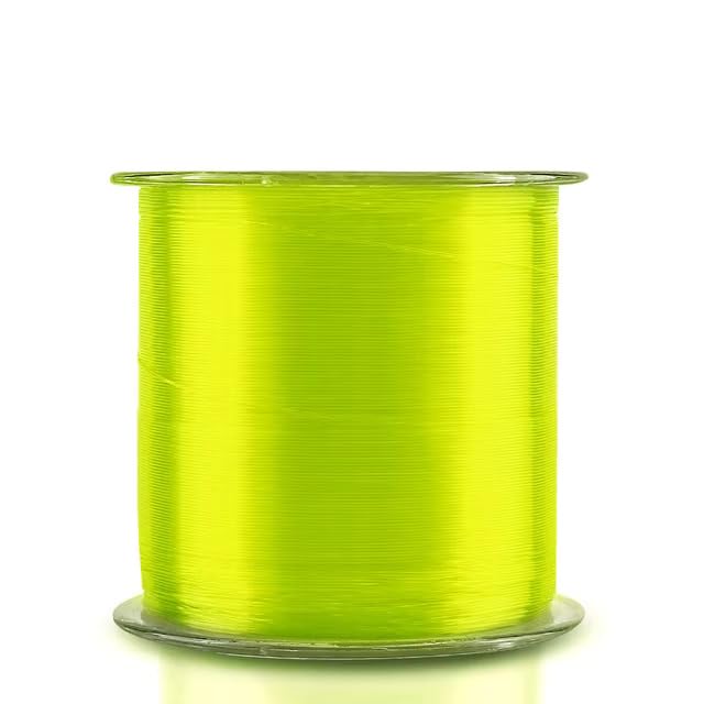 Fishing Line, Monofilament Nylon Fishing Line, Extremely Strong and Durable 2-40LB for Saltwater & Freshwater Fishing (Yellow, ‎‎7.03kg/15.5lb - 500m/546yd - 0.30mm)