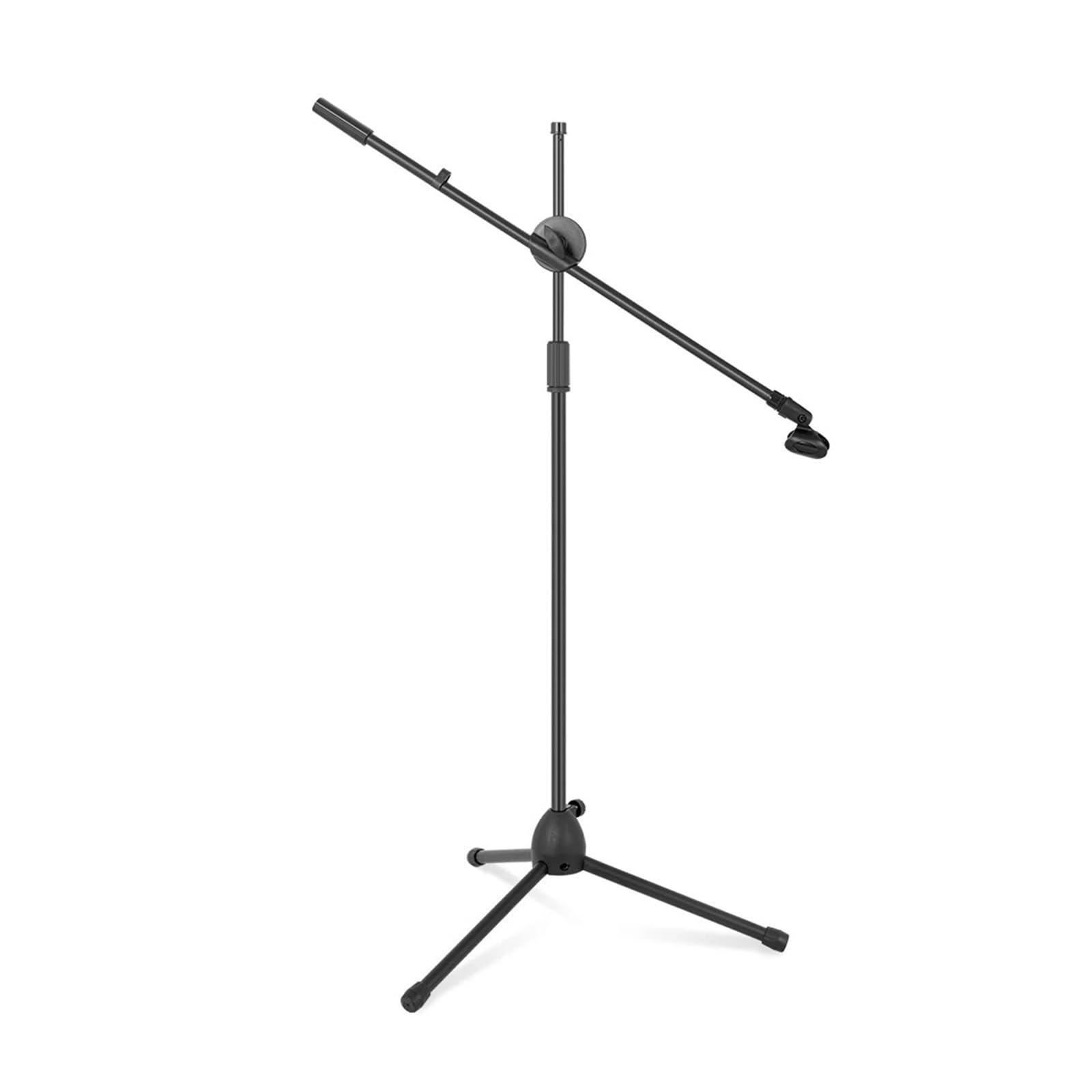 Pied de micro de scene flexible trepied de sol noir reglable 190 cm