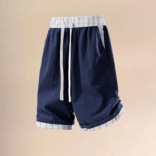 Short Bermuda homme coupe ample et décontractée pour l'été - 2