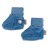 Sigikid Baby - Jungen Sigikid Classic babyjongensschoenen van biologisch katoen Baby Schuhe, blau/Nicki, 0-9 Monate EU