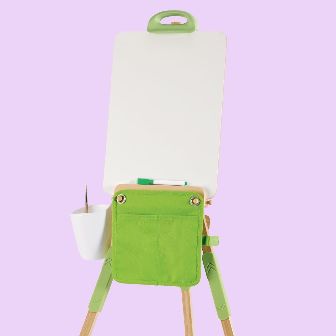 Hape Cavalletto Portatile in Bambù – Creatività Ovunque