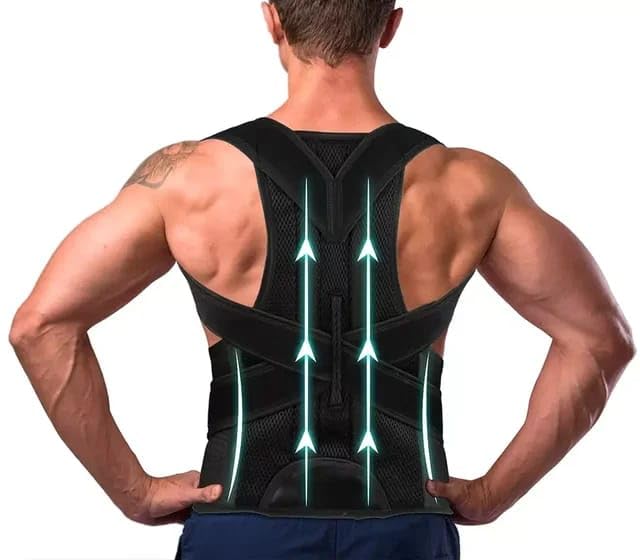 SLT Back Brace Posture Corrector for Women and Men Back | Lumbar Support Shoulder Posture Support for Improve Posture and Back Pain Relief | Adjustable and Breathable Posture Back Brace (X Large)