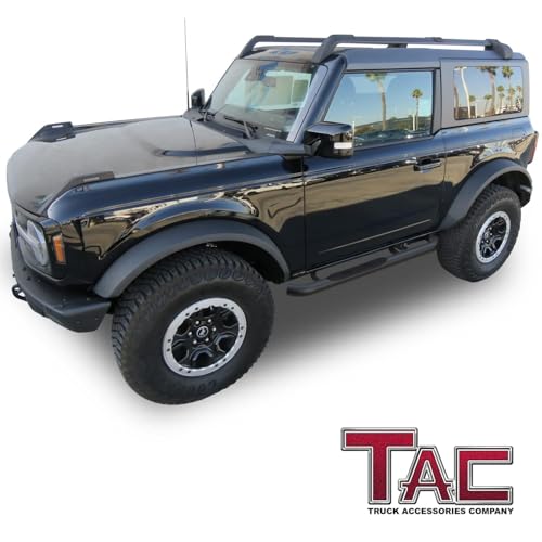 Estribos texturizados 3 pulgadas para Ford Bronco 2021-2026 miniatura 2