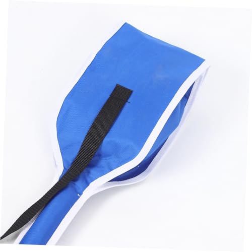 Bolsa de esgrima azul con compartimento para sable y tela reutilizable 6