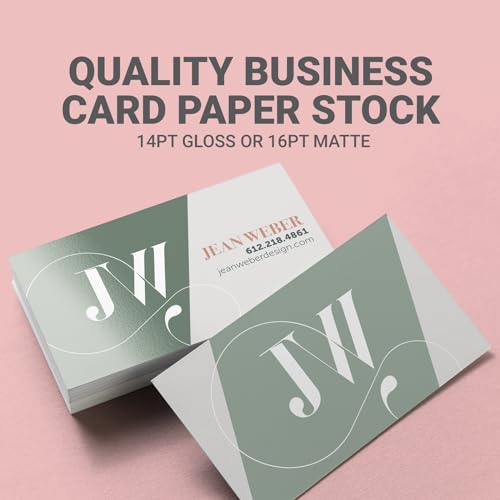 image for GotPrint Custom Business Cards 2”x3.5” Standard Size, Printed on 1