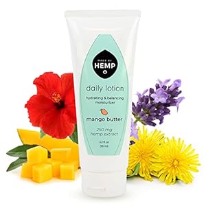 Made by Hemp – Hemp Hand Cream with Hemp Seed Oil – Herbal Scent – Hemp Body Lotion For Women – Hemp Lotion for Dry…