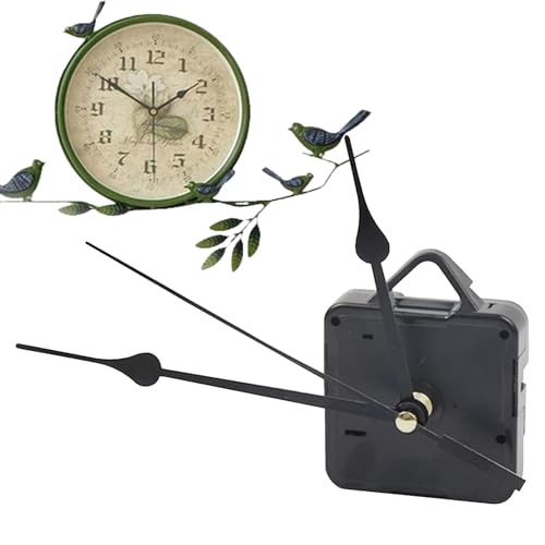 Buerfu Reemplazo del Movimiento del Reloj de Pared, Mecanismo de reemplazo del Reloj,Movimiento de Alto par para Reloj de Pared - Reemplazo preciso de Trabajos de Reloj, Mecanismo de Reloj de batería