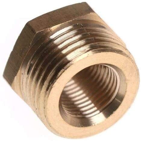 Raccords filetés Connecteurs de tuyaux en laiton Laiton 3/8" BSPT Adaptateur NPT femelle 1/8" Raccord de douille de tuyau en laiton Raccord de réduction Coupleur Adaptateur Raccord de tuyau Raccord d