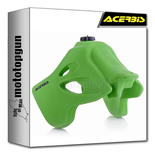 Réservoir vert Acerbis pour Kawasaki KLX 250 C-R idéal pour l'enduro