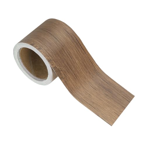 Image of PATIKIL Wood Grain Repair Tape 2in x16ft, Self Adhesive Realistic Textured Repair Tape Patch for Floor Door Table Cabinets Desk, Begonia