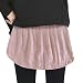 sotto Gonna Tulle Lungo Accessorio di Moda per la Vita delle Donne della Camicia degli estensori Stampati della Gonna con Bordo Elastico Gonna Boemia