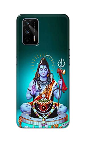 Image of Printed Hard Back Cover Case for Realme GT 5G Back Cover (Lord Shiva) -1803