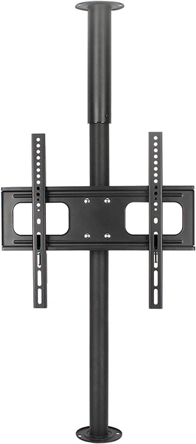 SGKOMN Monitor Arms TV Stand Height Adjustable TV Stand Bracket, Multi Height Cold-Rolled Steel Material Suitable for 32 to 55 Inch LCD TVs, 86-114cm