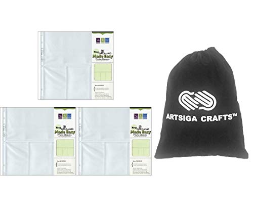 We R Memory Keepers Ring Photo Sleeves 12x12 inch 10/Pkg (3) 6